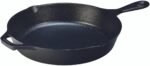 Lodge 10.25 Inch Cast Iron Pre-Seasoned Skillet – Signature Teardrop Handle - Use in the Oven, on the Stove, on the Grill, or Over a Campfire